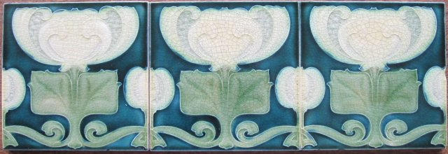 Antique Pilkington's Art Nouveau Tile - Voysey?