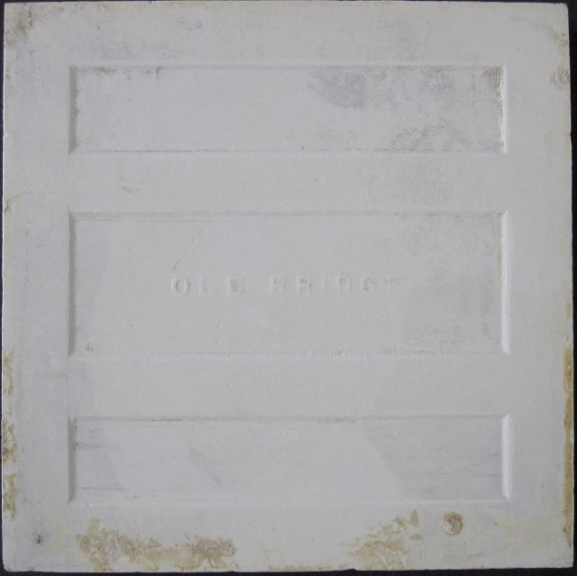 Antique American Portrait Tile