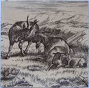 Antique English Picture Tile - William Wise