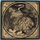Antique English Picture Tile - Mintons China Works - Aesop's Fables