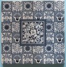 Antique English Wedgwood Aesthetic Blue Tile