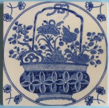 Antique Minton Hollins Aesthetic Tile