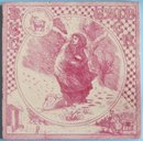 Antique Minton Hollins Zodiac Picture Tile - Capricorn