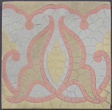 Antique American Encaustic Encaustic Porcelain Floor Tile-3 available