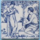 Antique Josiah Wedgwood & Sons Picture Series Tile