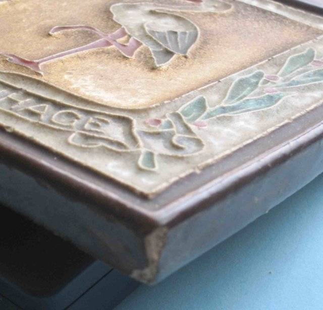 Antique Royal Delft de Porceleyne Fles Tile - The Hague