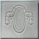 Antique Belgian Art Nouveau Tile - Helman Gray