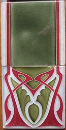 Antique German Jugendstil Tile Panel #2 - Tonwerke Offstein