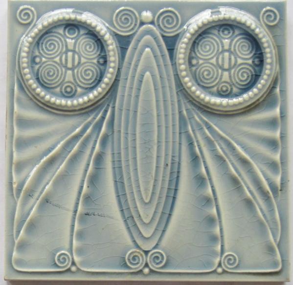 Antique German Art Nouveau/Jugendstil Tile