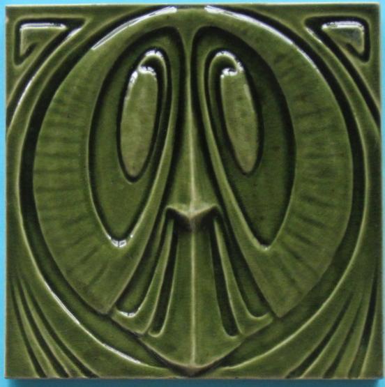 Antique German Art Nouveau/Jugendstil Tile
