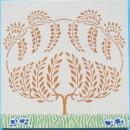Antique German Art Nouveau/Jugendstil Tile - Grohn