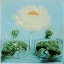 Antique German Art Nouveau Tile - Schmeider