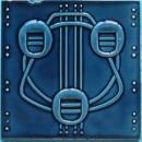 Antique German Jugendstil Tile - Wessel