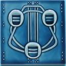 Antique German Jugendstil Tile - Wessel