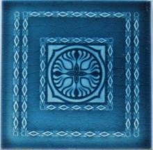 Antique German Jugendstil Tile - Wessel