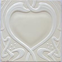 Antique German Jugendstil Tile - Wessel