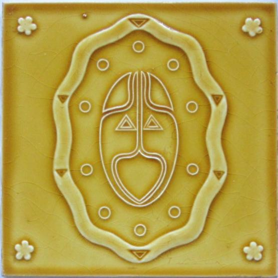 Antique German Jugendstil Tile - Wessel 4 available