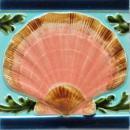 Antique French Art Nouveau Tile