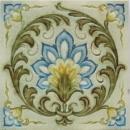 Antique English Victorian/Art Nouveau Tile - Minton's China