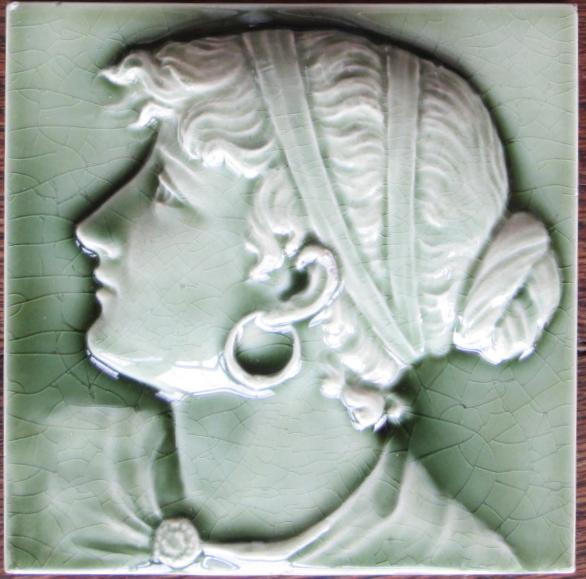 American Art Portrait Tile- Trent