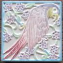 Rookwood Parrot Tea Tile - Rookwood