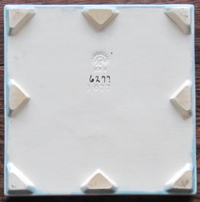 Rookwood Parrot Tea Tile - Rookwood