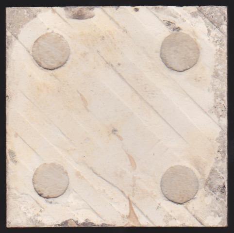 Antique English Art Nouveau Tile - Henry Richards