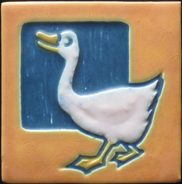 Arts and Crafts Mosaic Tile Company Duck Tile