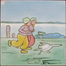 English Tubelined Tile