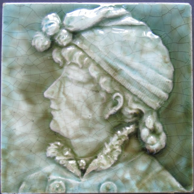 American Art Portrait Tile- Trent
