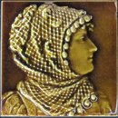 American Majolica Portrait Tiles - Trent