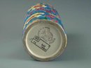 Antique French Art Pottery Majolica Vase