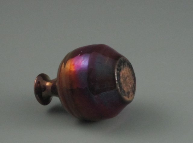 Fabulous Pewabic Pottery Iridescent Cabinet Vase