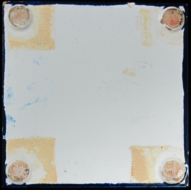 Antique American Arts & Crafts Tea Tile - Mosaic