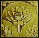 Antique English Majolica Minton Hollins Tile