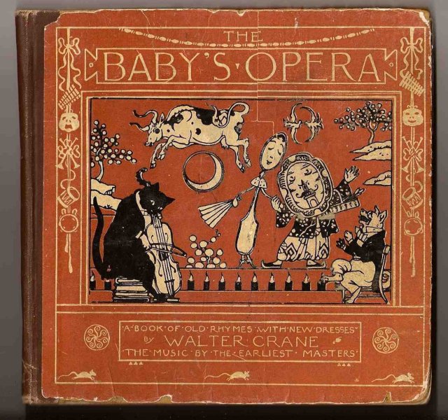 Antique American - Wheeling- Nursery Rhyme Picture Tile