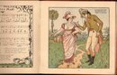 Antique American - Wheeling- Nursery Rhyme Picture Tile