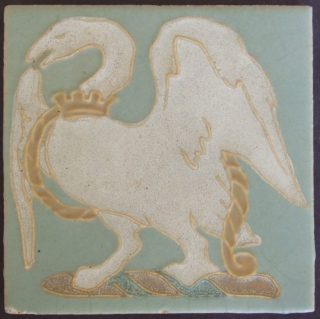 Antique American Arts & Crafts Tile - Rookwood Faience