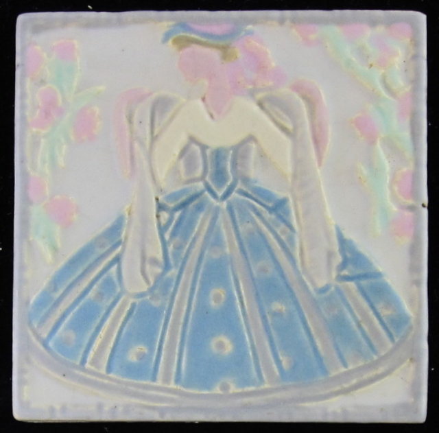 Antique American Arts & Crafts Tile - Rookwood Faience
