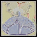 Antique American Arts & Crafts Tile - Rookwood Faience
