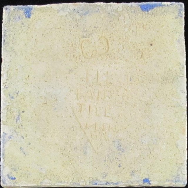 Antique American Arts & Crafts Tile - Flint Faience