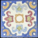 Antique American Arts & Crafts Tile - Flint Faience