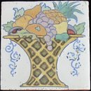 Antique American Arts & Crafts Tile - Flint Faience