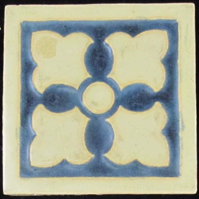 Antique American Arts & Crafts Mosaic Tile