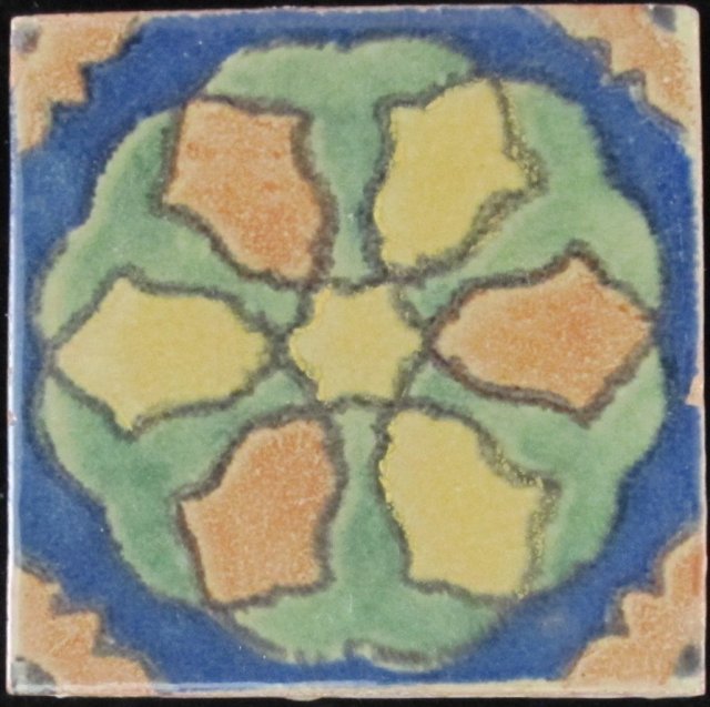 Antique American Arts & Crafts S & S California Tile