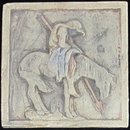 Antique American Caifornia Art Tile