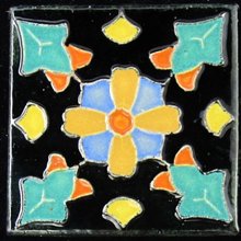 Antique American Caifornia Art Tile