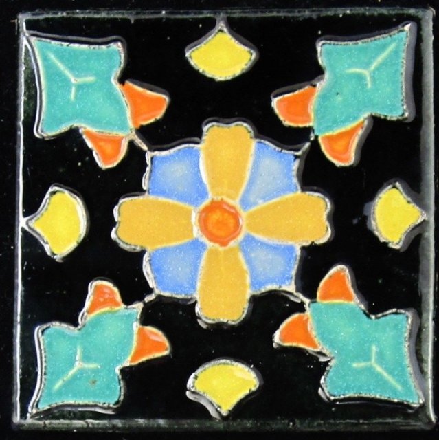 Antique American Caifornia Art Tile