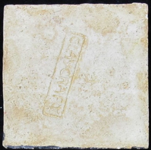 Antique American Caifornia Art Tile
