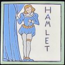 Antique American Arts & Crafts Shakespeare Tile